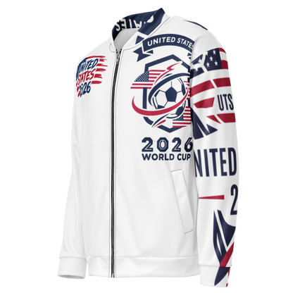 USA WM 2026 Bomber Jacket Premium | Unisex Fleece