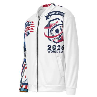 USA WM 2026 Bomber Jacket | Unisex Fleece Jacket