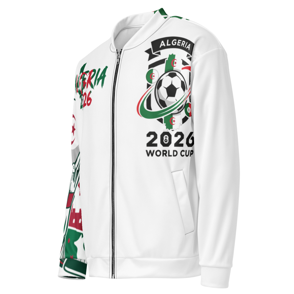 Algeria WM 2026 Bomber Jacket | Unisex Fleece Jacket