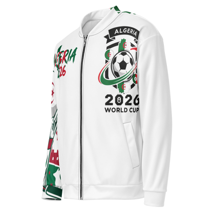 Algeria WM 2026 Bomber Jacket | Unisex Fleece Jacket