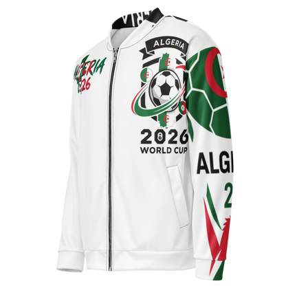 Algeria WM 2026 Bomber Jacket Premium | Unisex Fleece