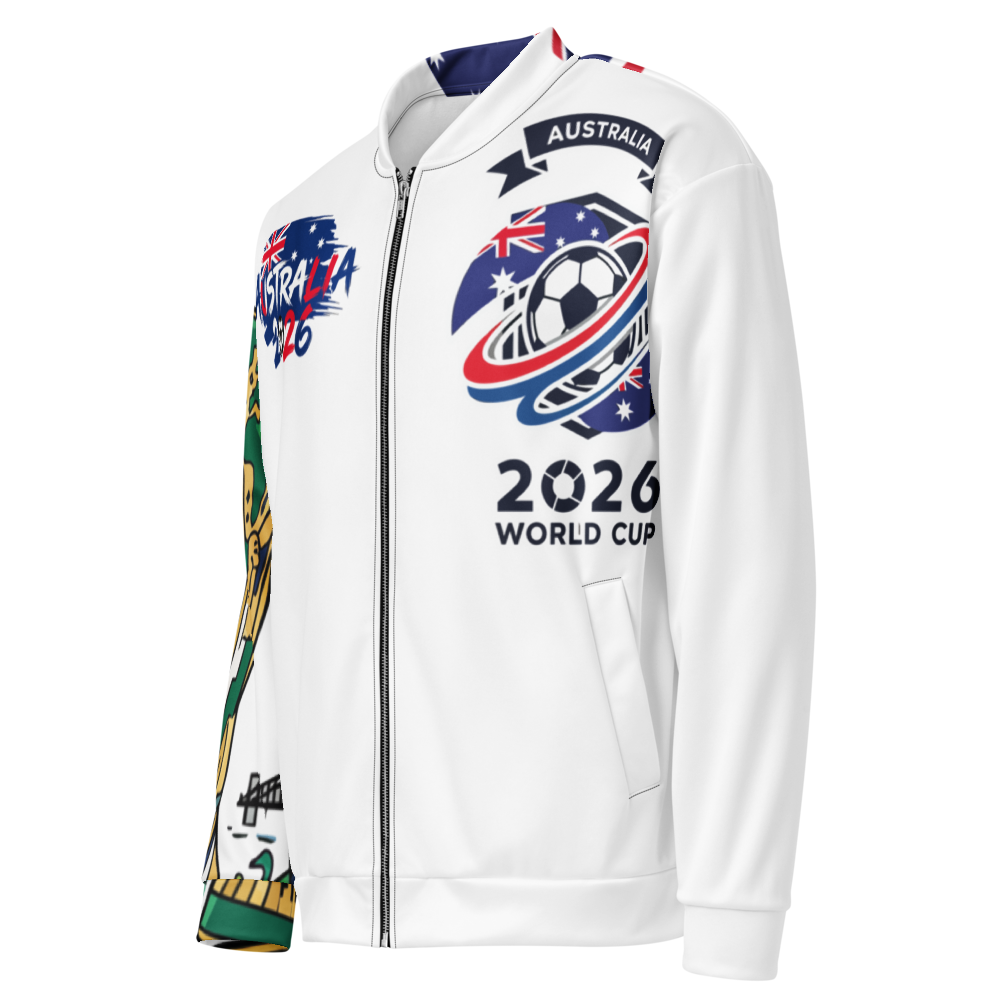 Australia WM 2026 Bomber Jacket | Unisex Fleece Jacket