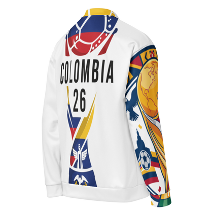Colombia WM 2026 Bomber Jacket | Unisex Fleece Jacket