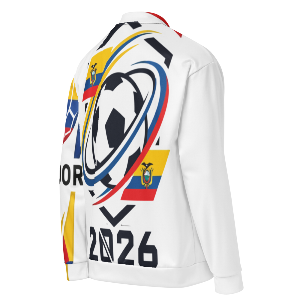 Ecuador WM 2026 Bomber Jacket Premium | Unisex Fleece