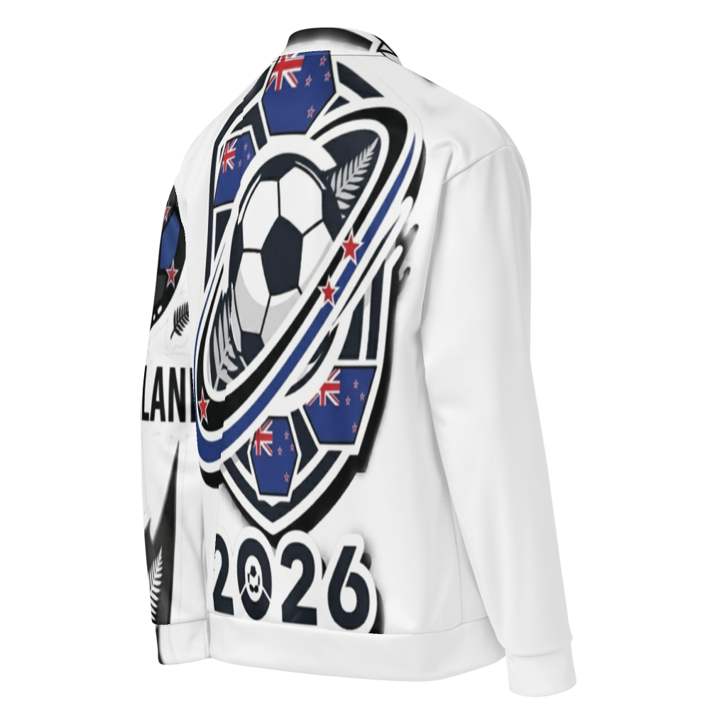 New Zealand WM 2026 Bomber Jacket Premium | Unisex Fleece