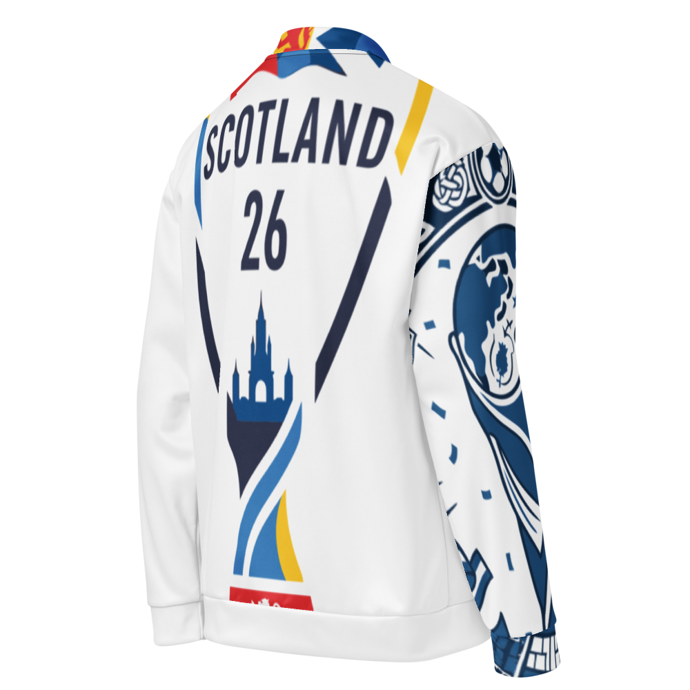 Scotland WM 2026 Bomber Jacket | Unisex Fleece Jacket