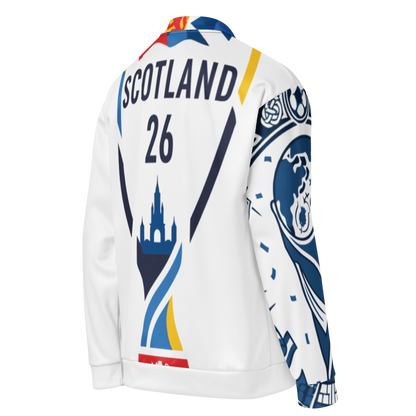 Scotland WM 2026 Bomber Jacket | Unisex Fleece Jacket