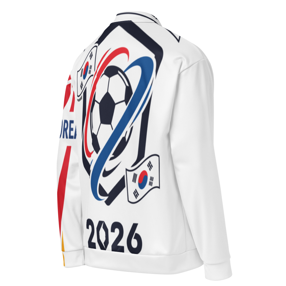 South Korea WM 2026 Bomber Jacket Premium | Unisex Fleece