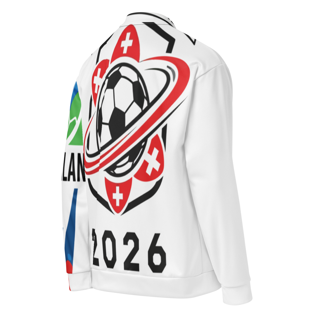 Switzerland WM 2026 Bomber Jacket Premium | Unisex Fleece