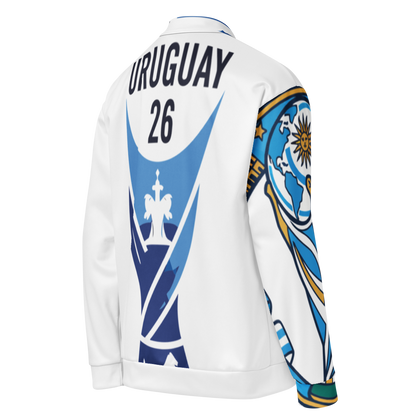 Uruguay WM 2026 Bomber Jacket | Unisex Fleece Jacket