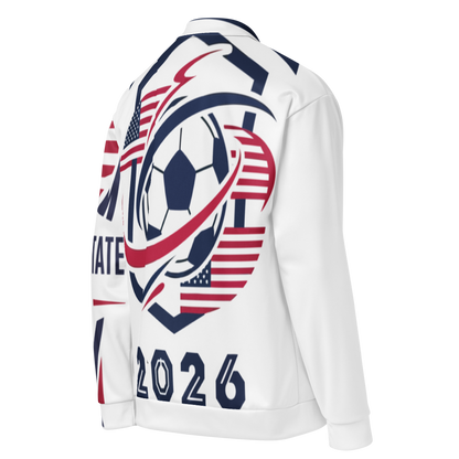 USA WM 2026 Bomber Jacket Premium | Unisex Fleece