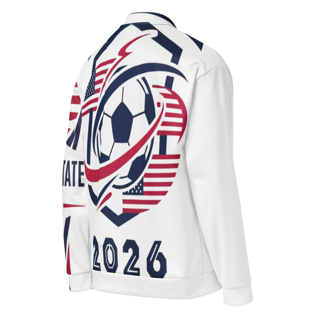 USA WM 2026 Bomber Jacket Premium | Unisex Fleece