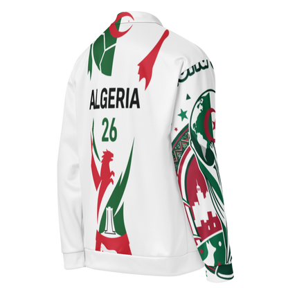 Algeria WM 2026 Bomber Jacket | Unisex Fleece Jacket