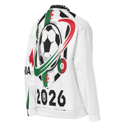 Algeria WM 2026 Bomber Jacket Premium | Unisex Fleece