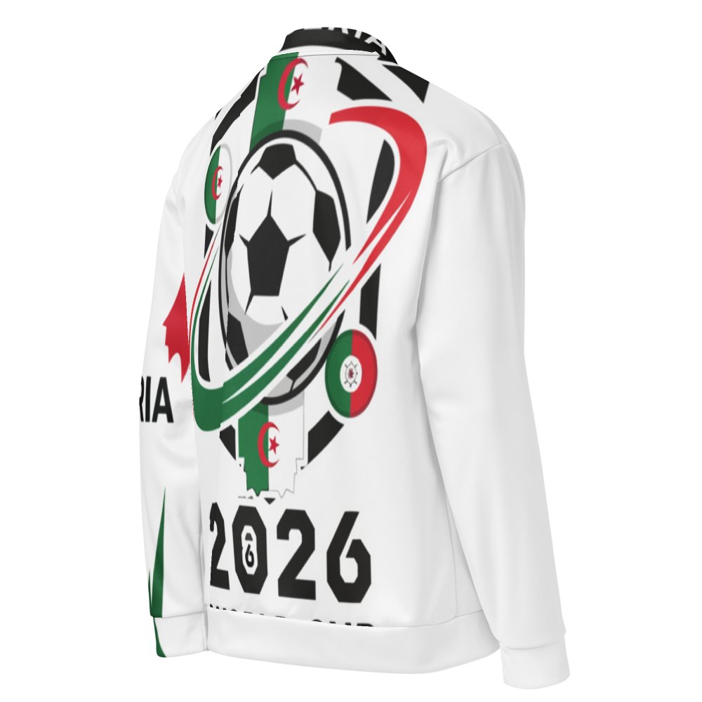Algeria WM 2026 Bomber Jacket Premium | Unisex Fleece