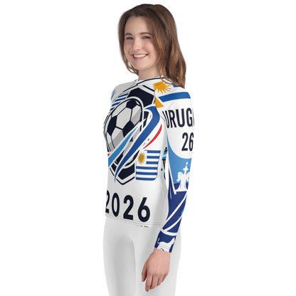 Uruguay WM 2026 Rash Guard Youth | Swim Shirt Kids
