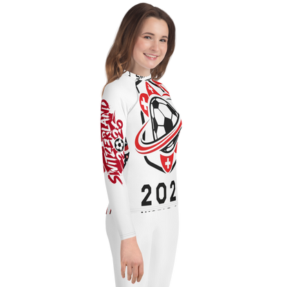 Switzerland WM 2026 Rash Guard Youth | Swim Shirt Kids