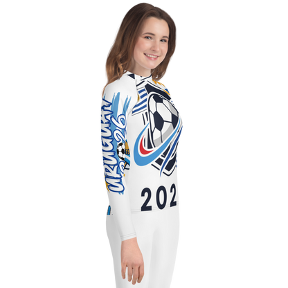 Uruguay WM 2026 Rash Guard Youth | Swim Shirt Kids