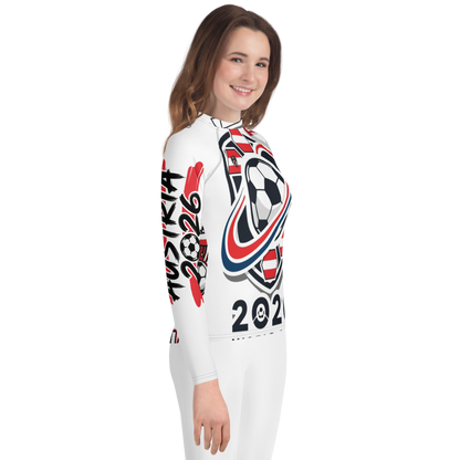 Austria WM 2026 Rash-Guard Jugendliche | Schwimmshirt Kids