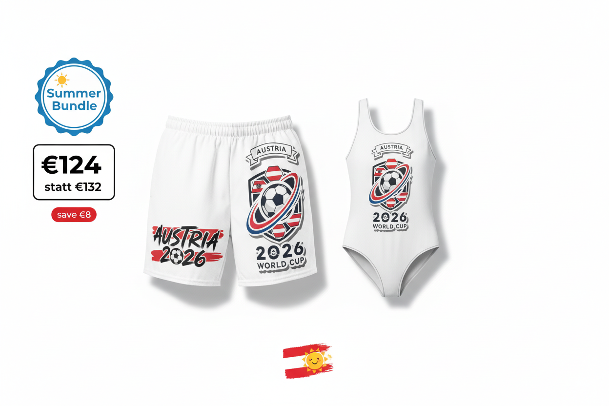 Austria WM 2026 Summer Fan-Set