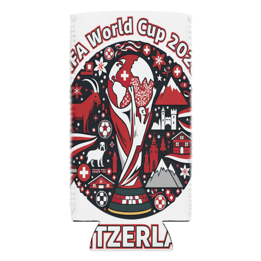 Schweiz WM 2026 Can Cooler – Fan Accessoire