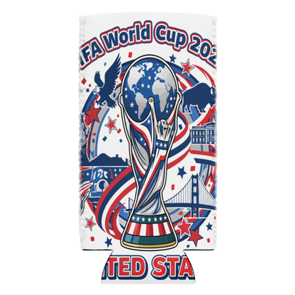 USA WM 2026 Can Cooler – Fan Accessoire