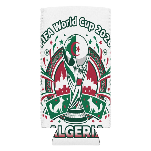 Algerien WM 2026 Can Cooler – Fan Accessoire