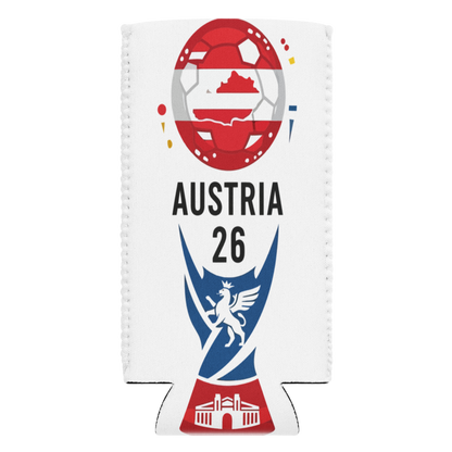 Austria WM 2026 Can Cooler Fan-Accessoire