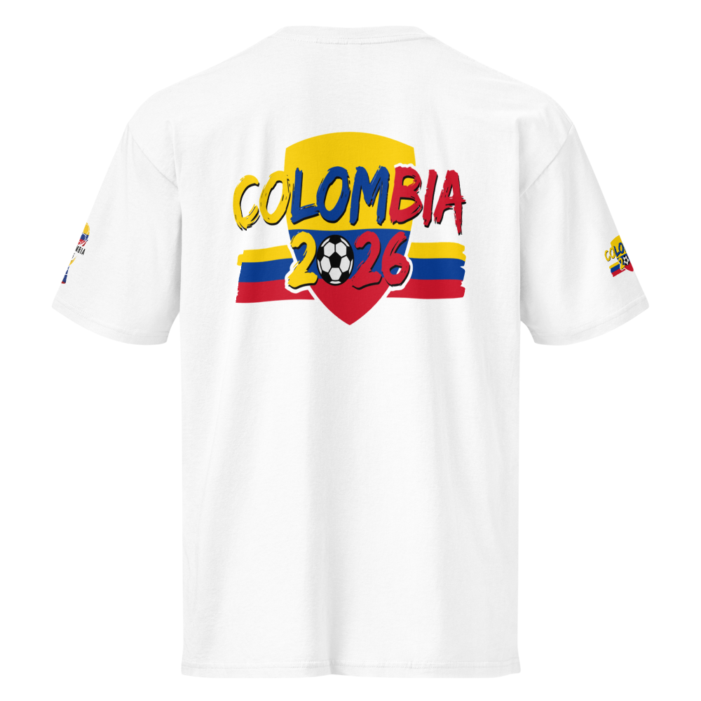 Kolumbien WM 2026 Premium T-Shirt Herren | Baumwolle