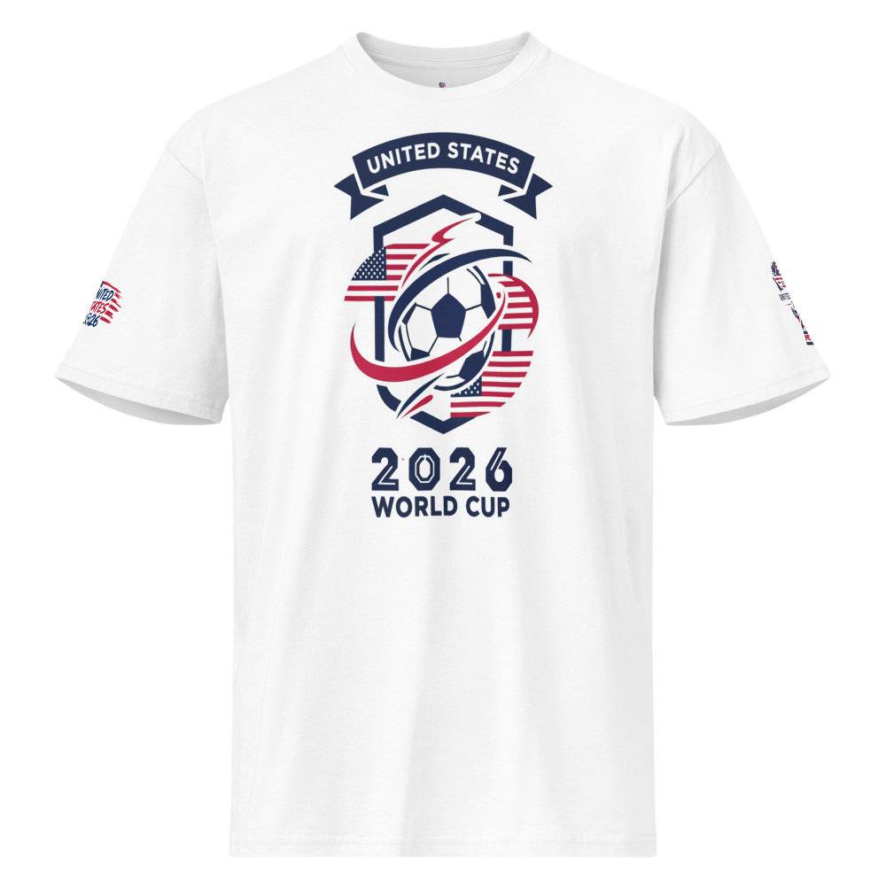 USA WM 2026 Premium T-Shirt Men | Cotton