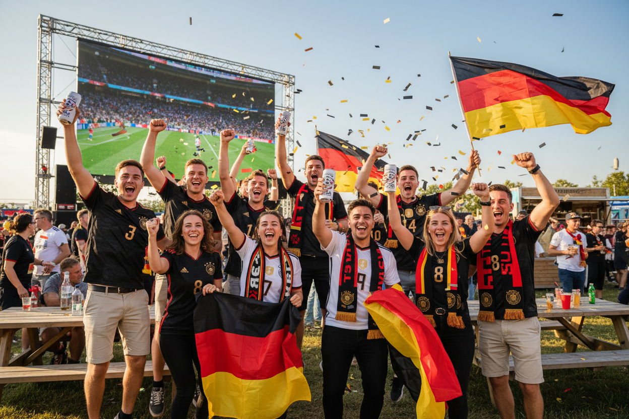 Germany WM 2026 Dosenkühler Fan - Accessoire