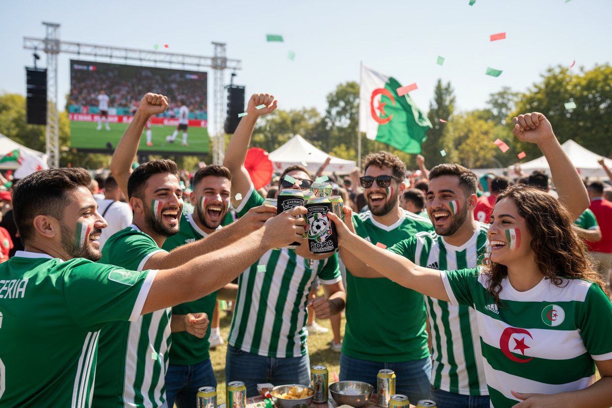 Austria WM 2026 Can Cooler Fan-Accessoire