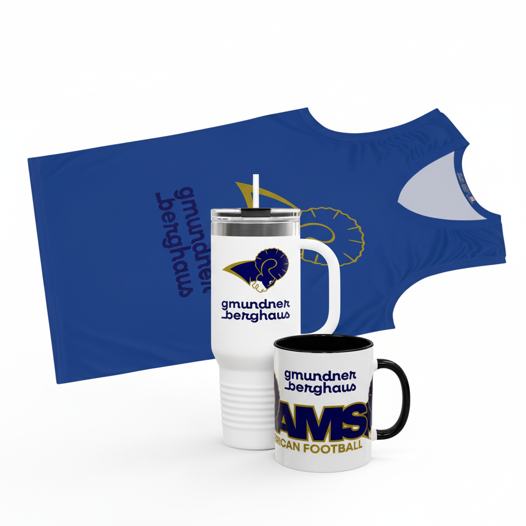 Ultimate Gmundner Rams Fan Bundle | Coffee Mug + Tumbler + J