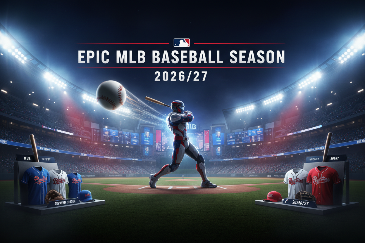 MLB Baseball Season 2026/27 Banner