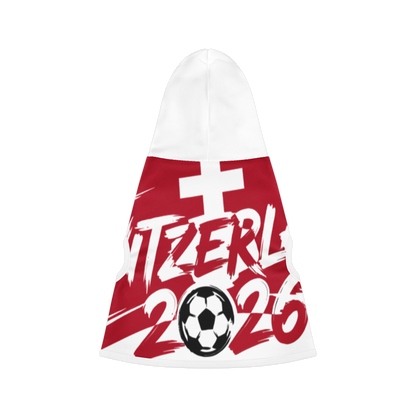 Schweiz WM 2026 Pet Hoodie | Fan-Outfit für Hunde & Katzen