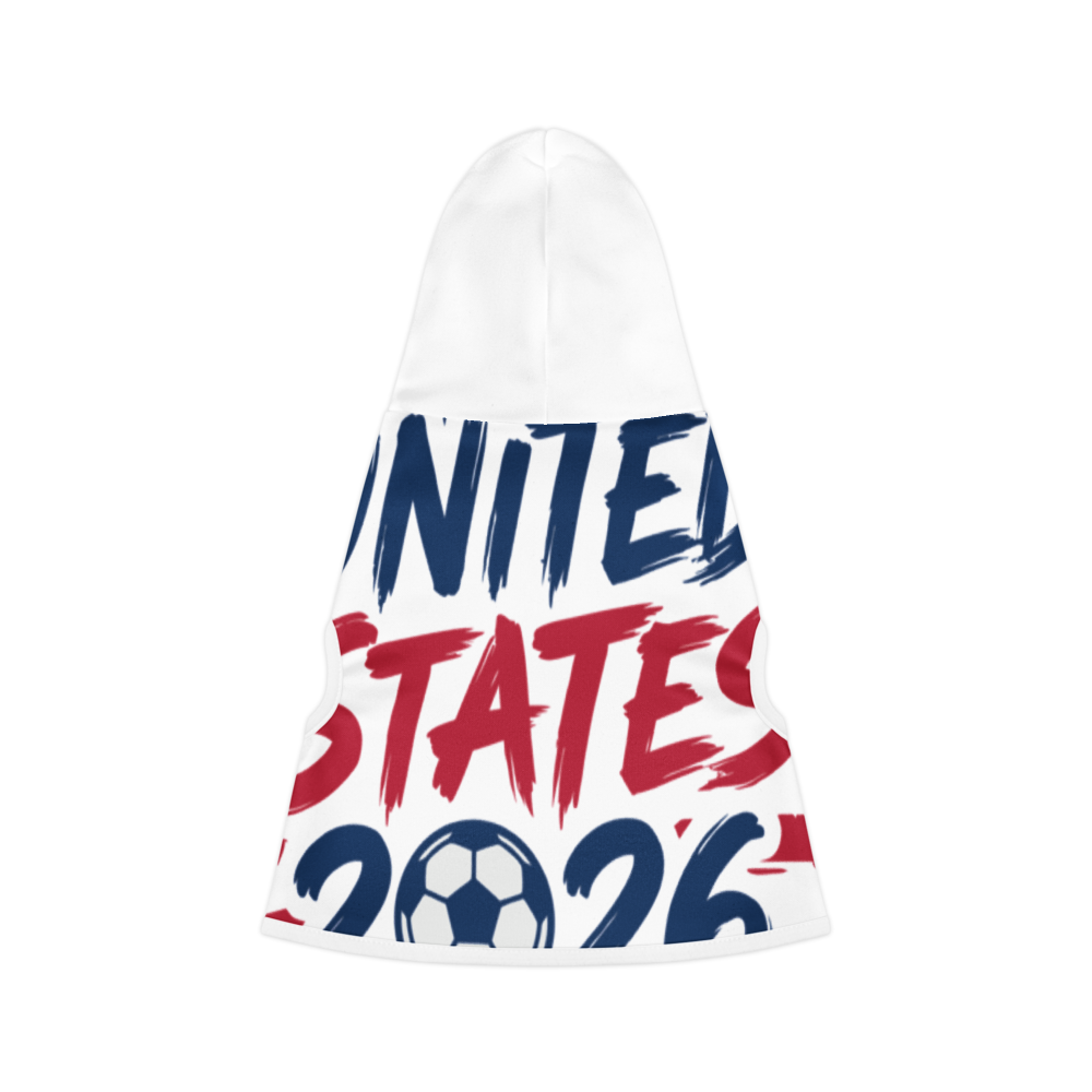 USA WM 2026 Pet Hoodie | Fan-Outfit für Hunde & Katzen