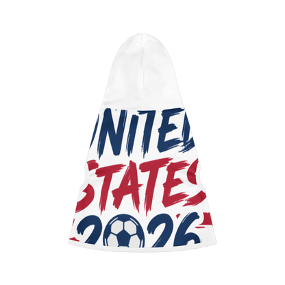 USA WM 2026 Pet Hoodie | Fan-Outfit für Hunde & Katzen