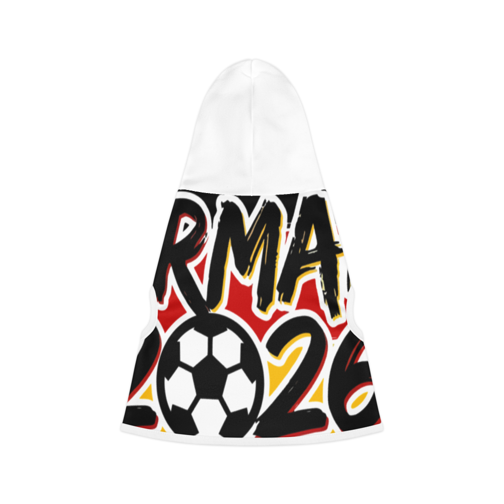 Deutschland WM 2026 Pet Hoodie | Fan-Outfit für Hunde & Katzen