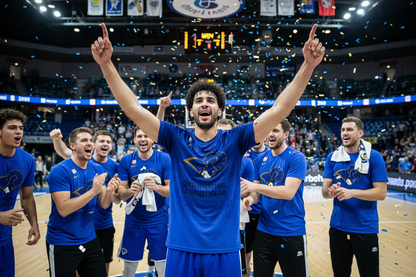 Gmundner Rams Basketball Jersey | Blau All-Over Print Trikot